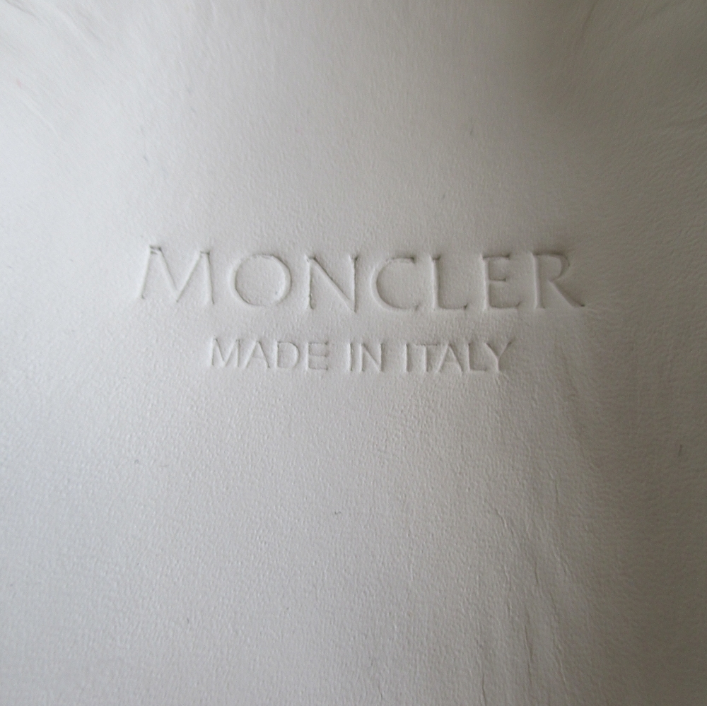 MONCLER Evelyn fur sandal slide size 39 NIB RARE - Picture 6 of 11